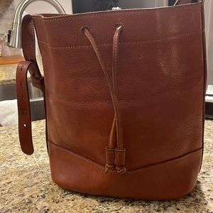 Lucky Brand Leather gently used hobo purse